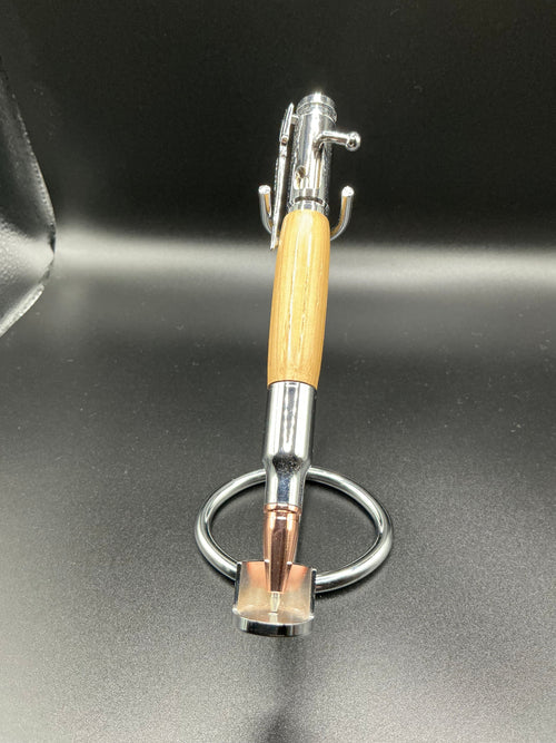 Bolt Action Pencil - Whiskey Oak 1