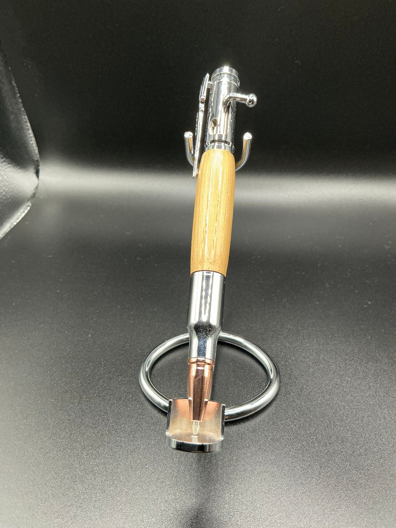 Bolt Action Pencil - Whiskey Oak 1