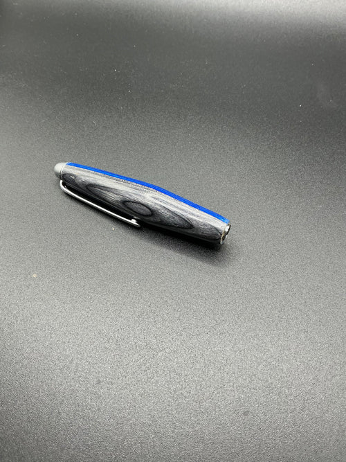 Crochet Handles - Thin Blue Line spectraply