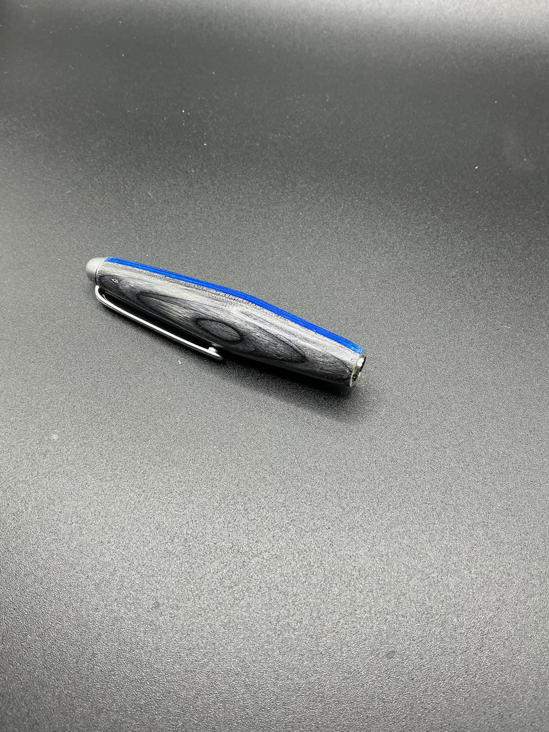 Crochet Handles - Thin Blue Line spectraply