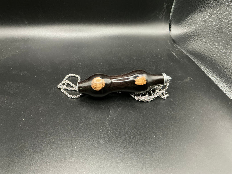 Crochet Hook Necklace - African Blackwood 1