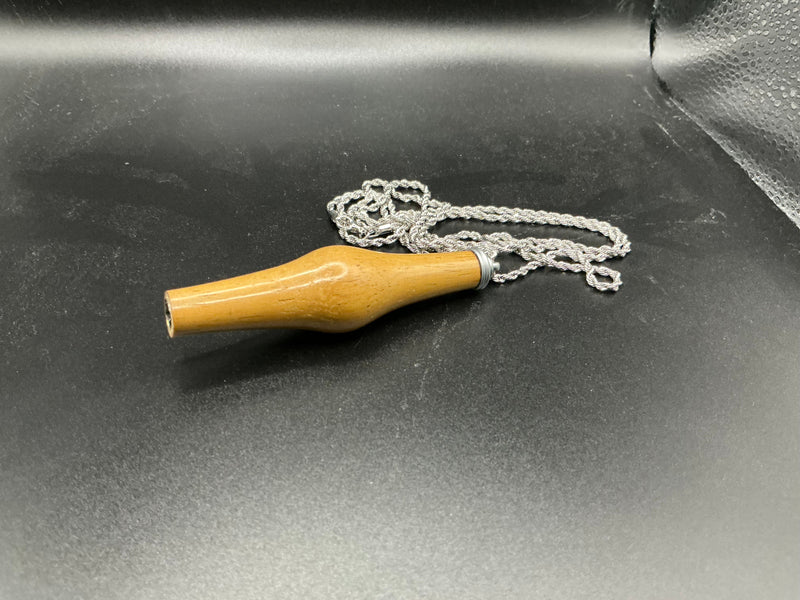 Crochet Hook Necklace - Teak