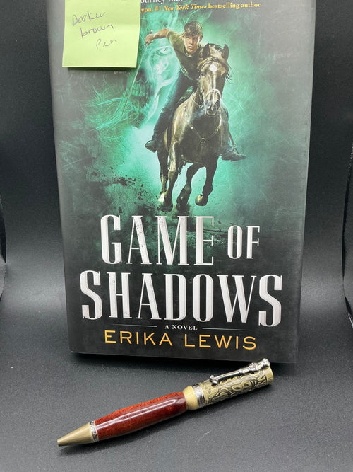 Game of Shadows - IKE Mahogany - Ghost ballpoint - Hardcover