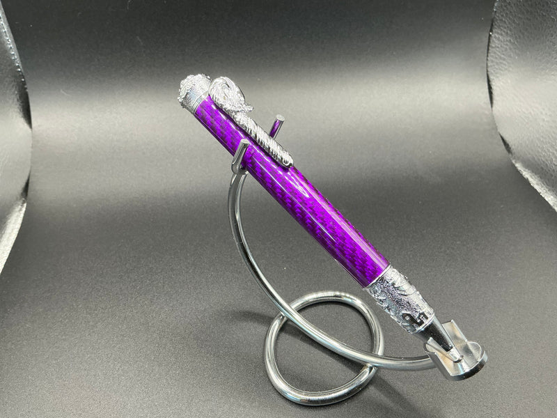 Christmas - purple carbon fiber - chrome