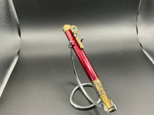 Christmas - Red carbon fiber - brass