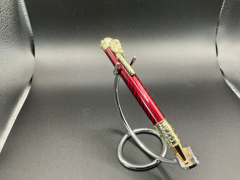 Christmas - Red carbon fiber - gold