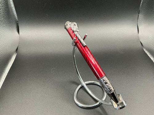 Christmas - Red carbon fiber - gunmetal