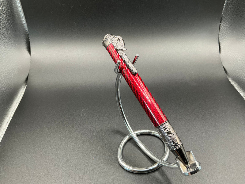 Christmas - Red carbon fiber - gunmetal