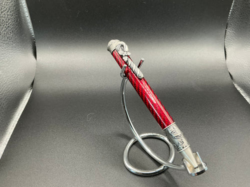 Christmas - Red carbon fiber - pewter