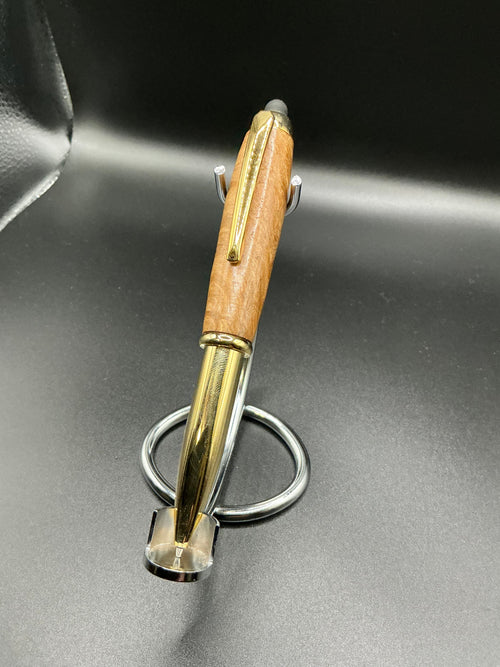 LED ballpoint - Maple Burl 1