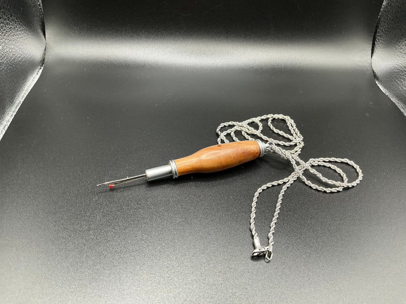 Seam Ripper Necklace - Apple