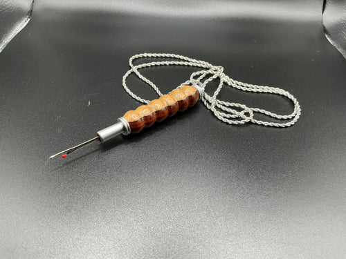 Seam Ripper Necklace - Cocobolo 1