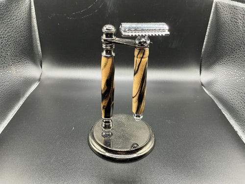 Shaving Set - B&W Ebony