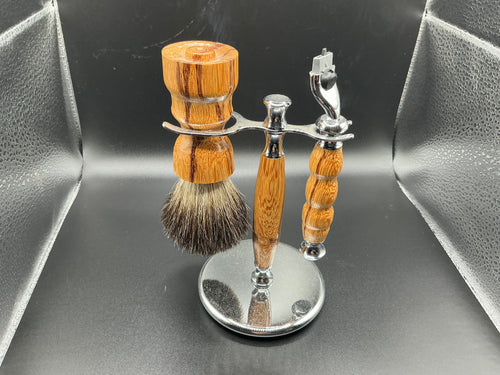 Shaving Set - Marblewood