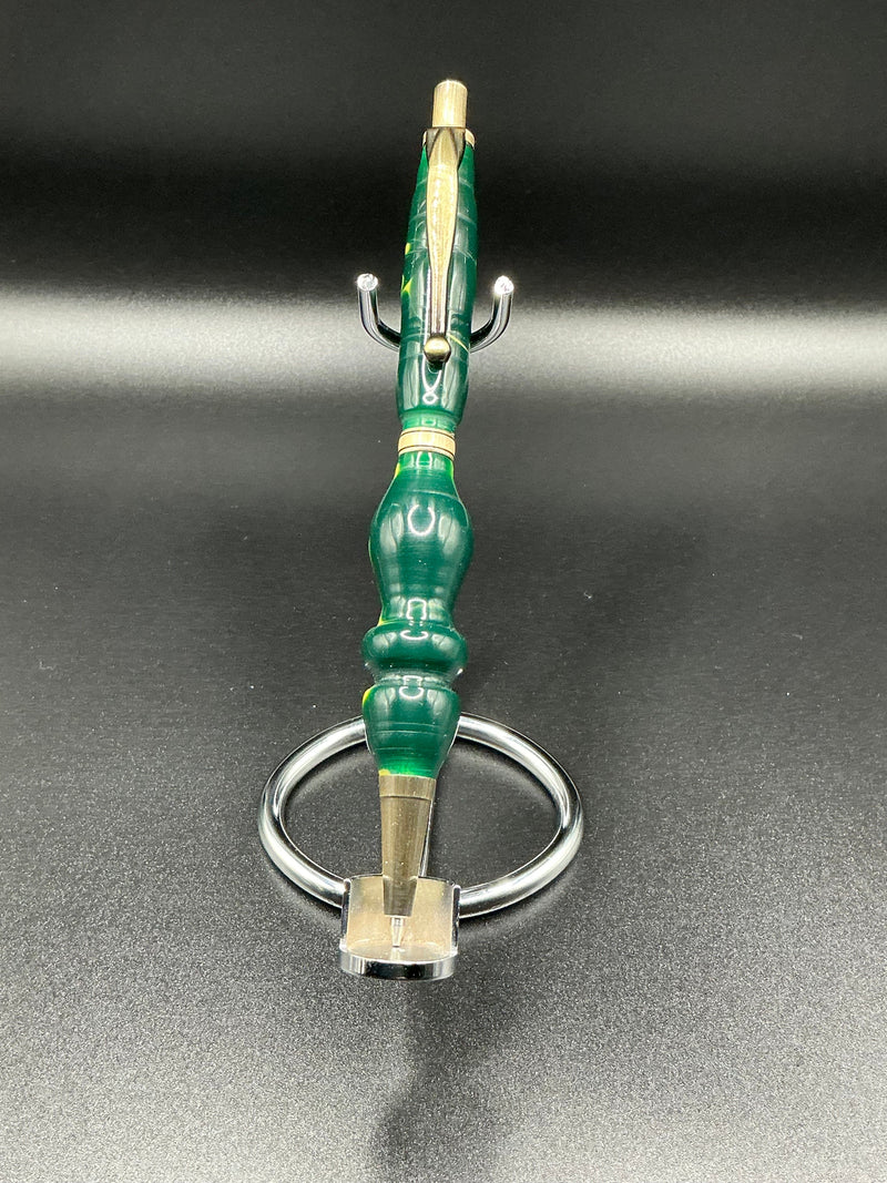 Slimline Pencil - Green acrylic