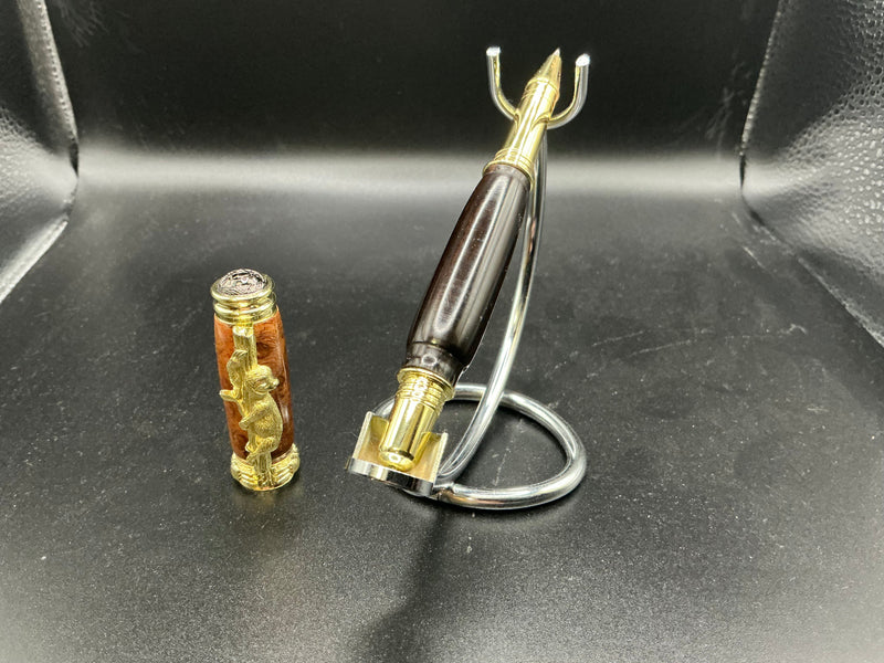 Sloth - Ebony/Cherry Burl